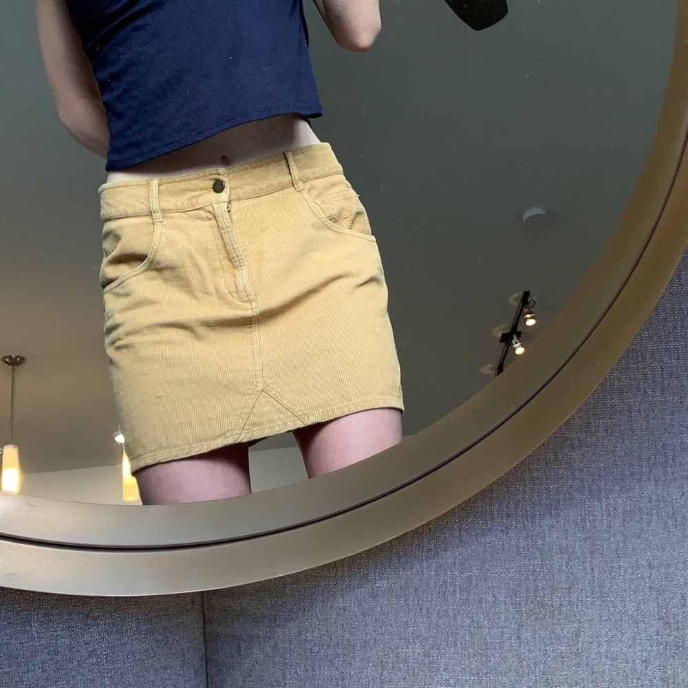 Corduroy Skirt